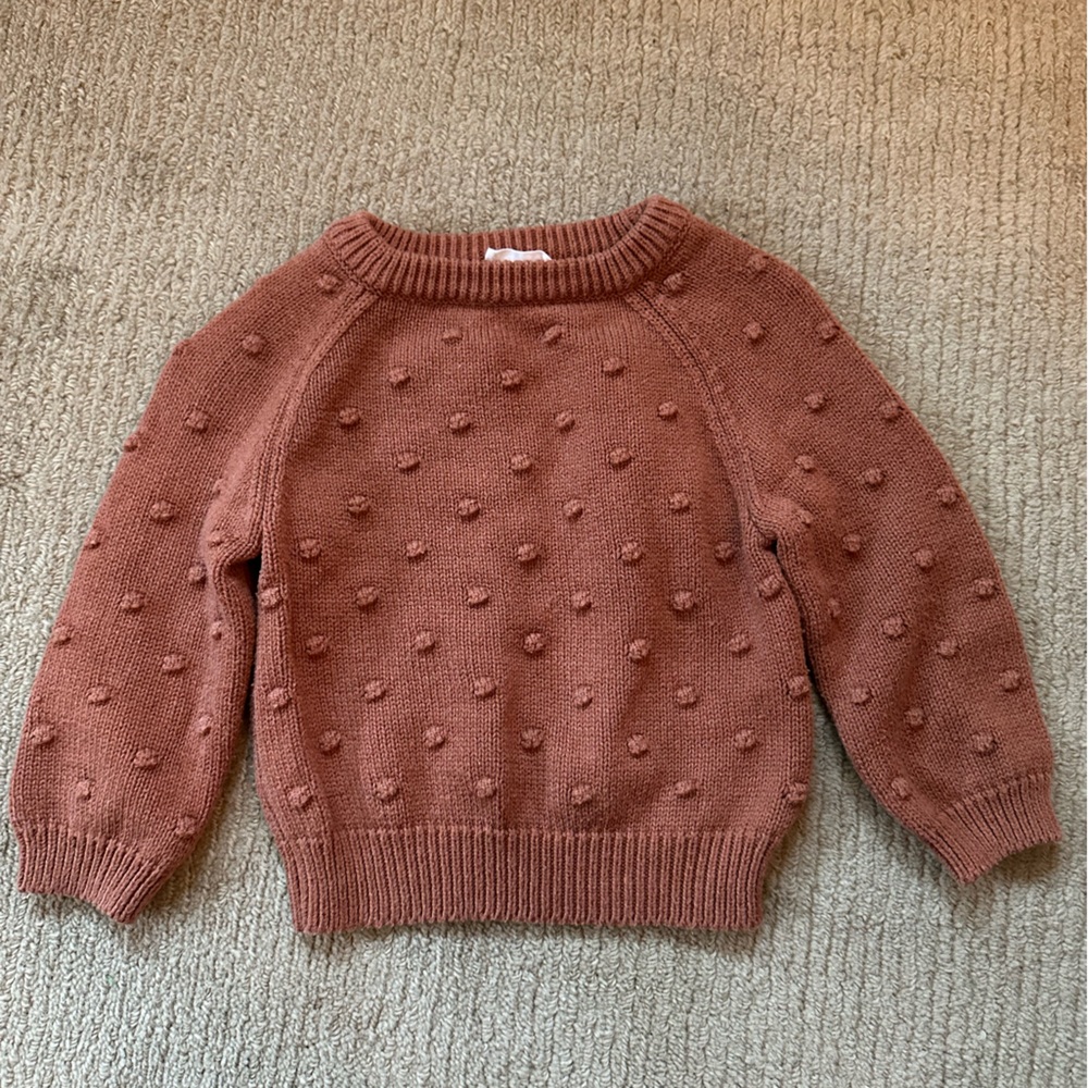 Jamie Kay popcorn knit sweater